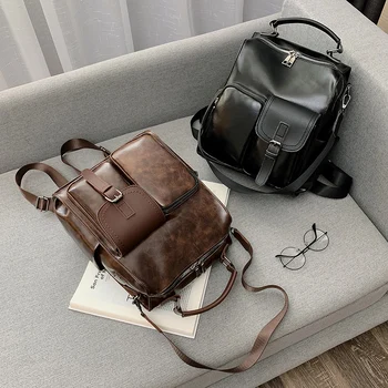 

Fashion Backpack 2020 Women Backpack Travel Bagpack Large Capacity School BackpackTeenage Girls Mochila Mujer Shoulder Bags