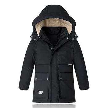 

Top Quality Children Clothing 2020 Boy Clothes Winter Warm Long Down Jacket Hooded Coat Waterproof Thicken Outerwear Kids Parka