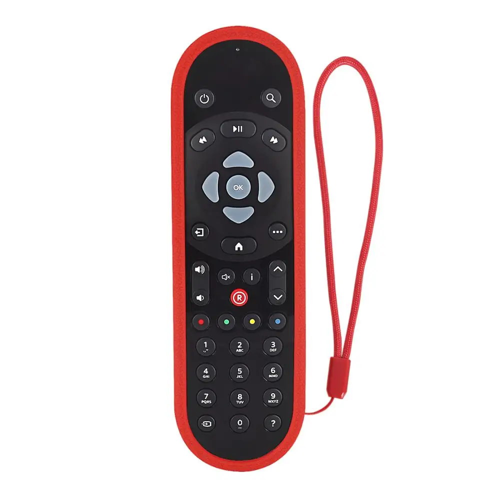 Shockproof Sky Q Remote Control Case with Hand Loop - Skin-Friendly Protective Cover