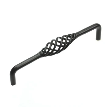 

Black Vintage Style Bird Cage Kitchen Cabinet Cupboard Door Drawer Pull Handle
