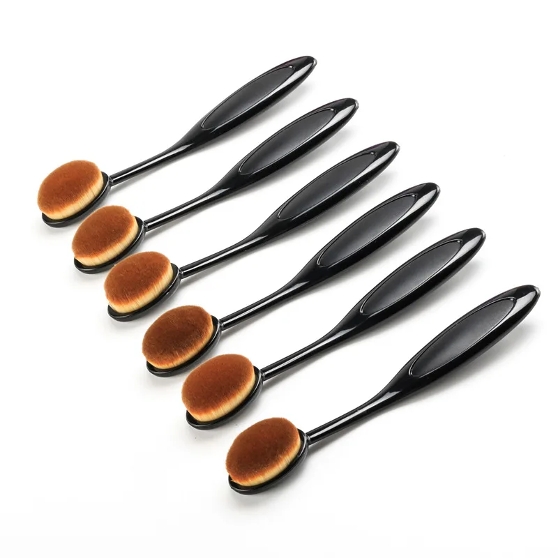 

1Pcs Professional Portable Toothbrush Type Makeup Brushes Cosmetics Face Foundation Blending Brushes For Make Up Beauty