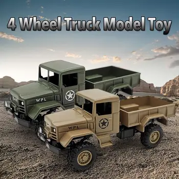

WPL B14 1:64 Alloy Military Vehicle Model High Simulation Military Truck Toy Metal Diecasts Toy Vehicle Dropshipping