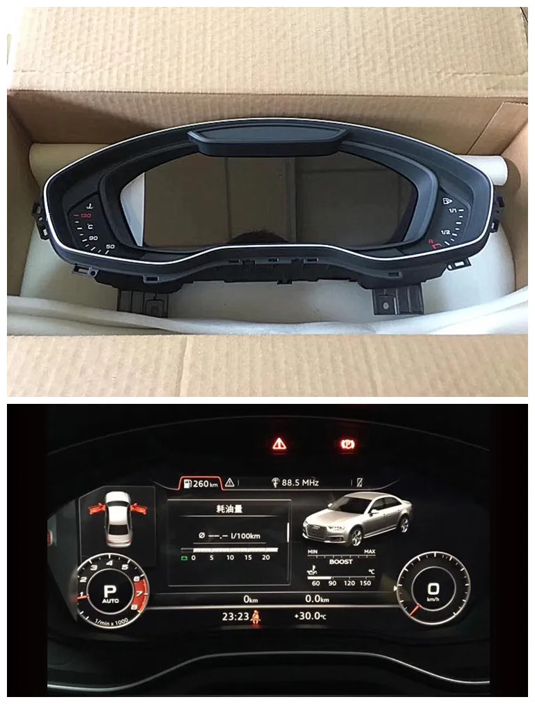 

8W5 920 790 C For 2018 AUDI A4 S4 A5 Q5 S5 Virtual Cockpit Combination Tool LCD Speedmeter Odometer Element Cluster A4L B9 8W