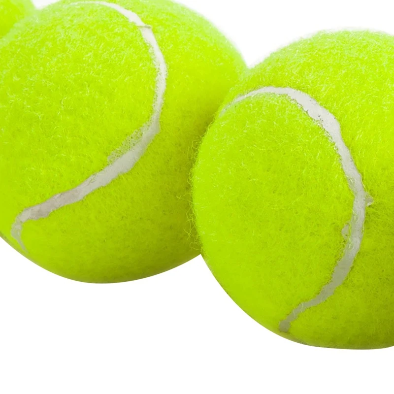 Мячи для занятий теннисом, мячи для тренировок без прессования, мячи для игры в теннис из мягкой резины, Детские мячи для начинающих домашних животных, упаковка из 15