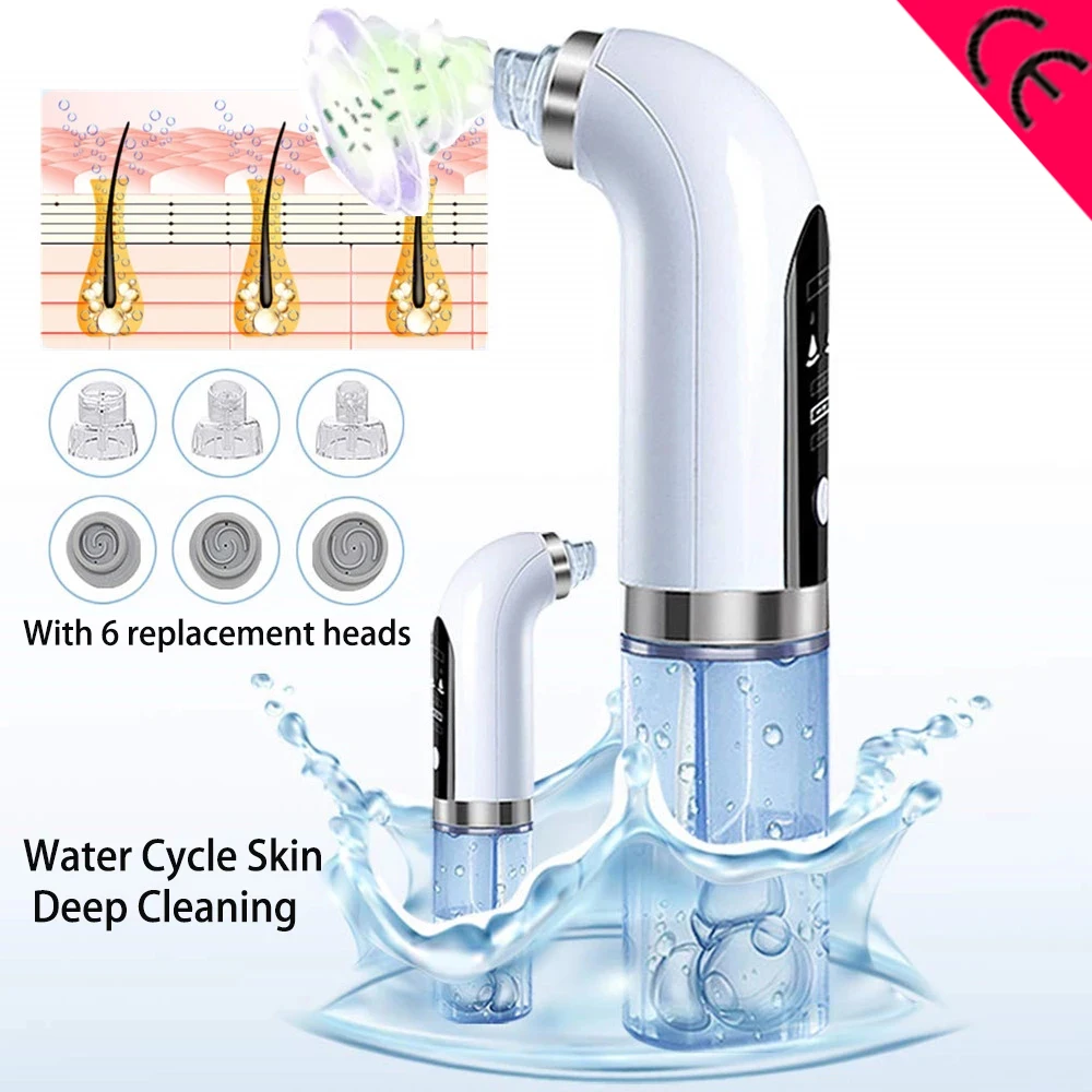 Pore-Cleaner Beauty-Care-Tools Acne Water-Cycle-Skin Blackhead Small Bubbles Electric Vacuum