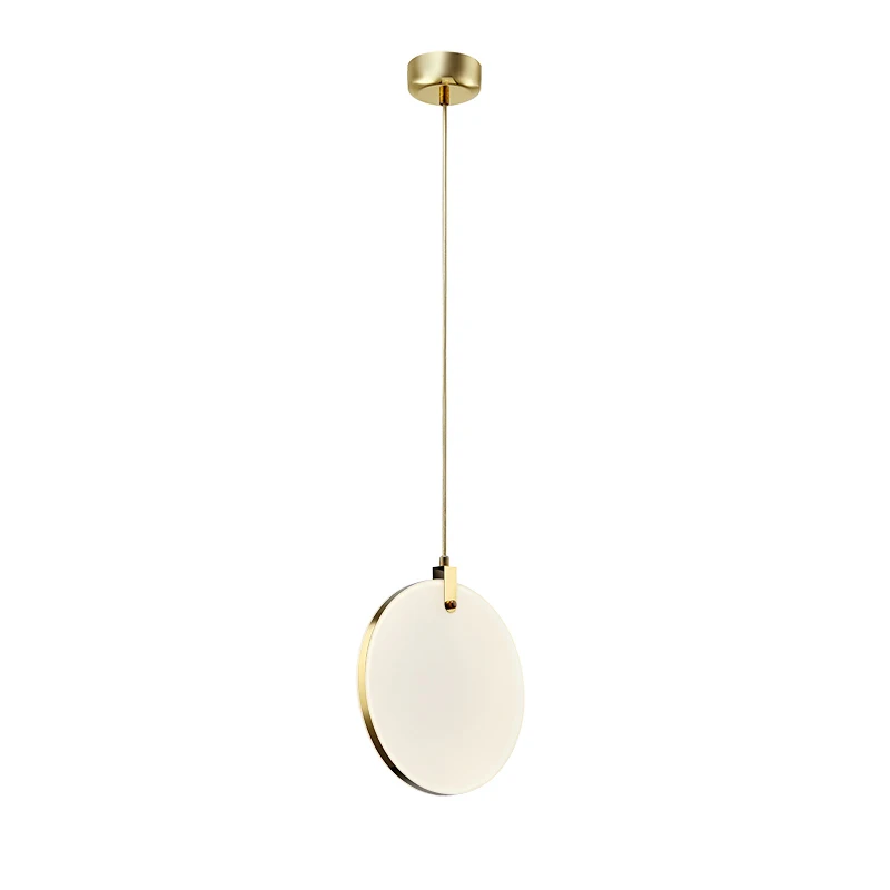 

Modern Led Metal Pendant Lights Wrought Iron Glass Round Ball Brass Rod Hanging Lamp For Living Roomcafekitchen Nordic Lighting