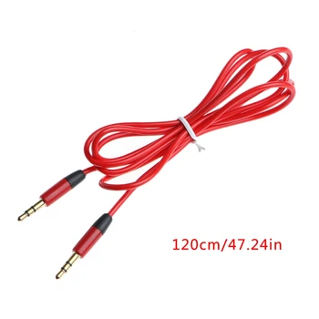 

Gold Plated 3.5mm Jack Male To Male Audio Aux Cable For Car Stereo MP3 Phone E7CA