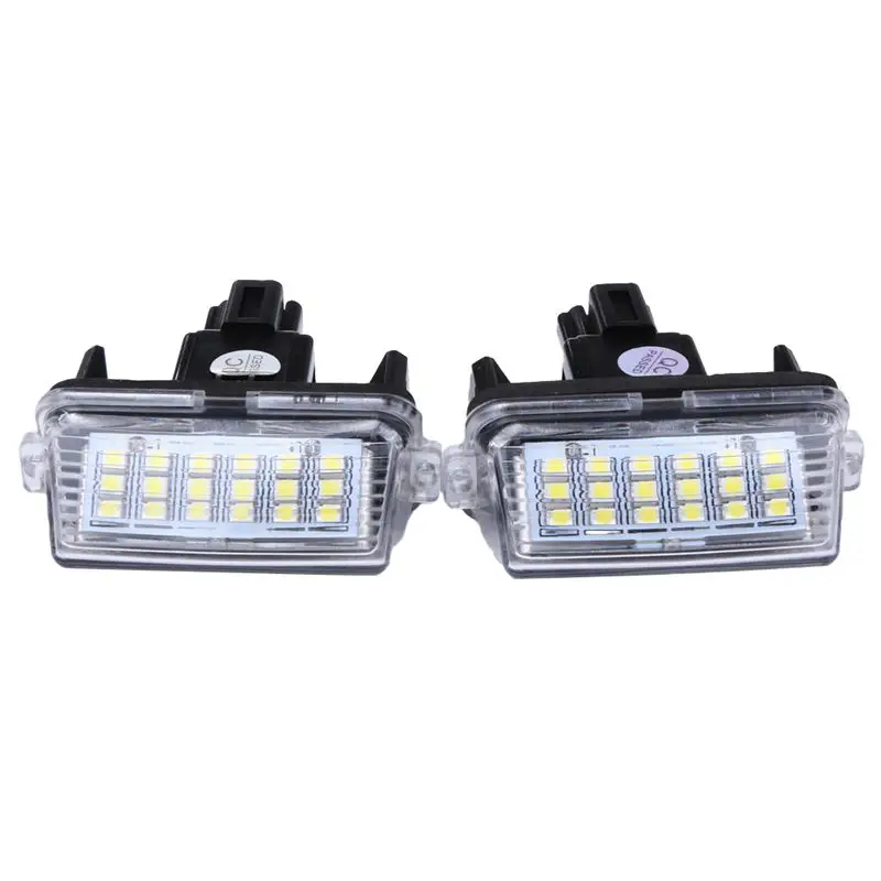 Your LED lights, license plates, parking lights, Toyota Camry's