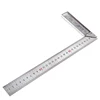 High Quality 30cm Stainless Steel Right Measuring Rule Tool Angle Square Ruler 0-12 inches ► Photo 2/6