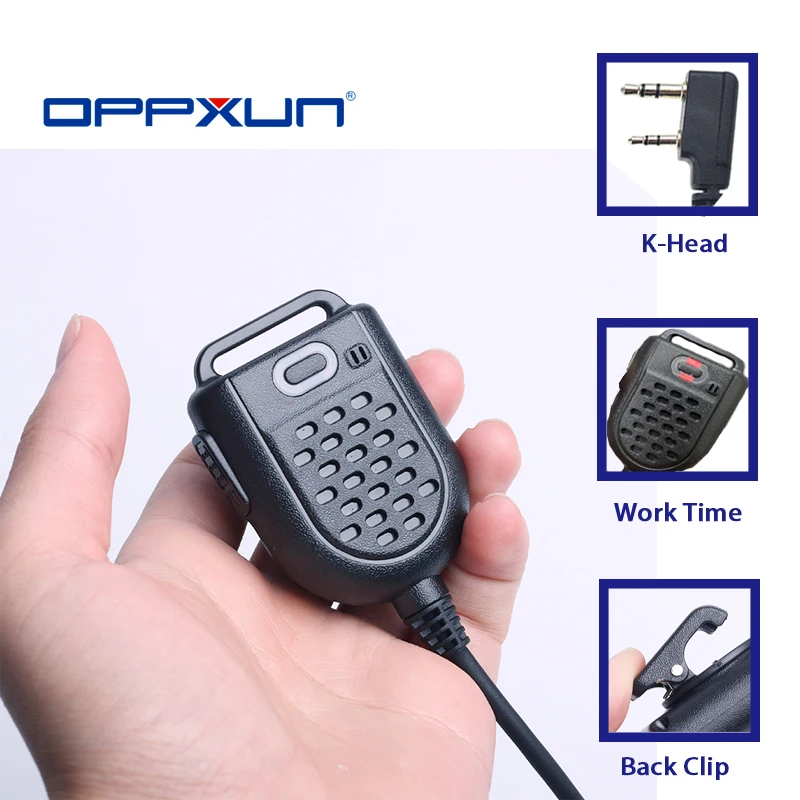 Мини-динамик с креплением для Kenwood TYT Baofeng UV 5R F8 | Мобильные телефоны и аксессуары