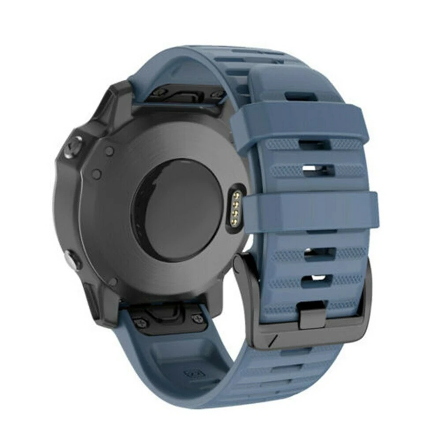 Para Garmin Fenix 6 Pro correas de reloj, Forerunner 945, correas de  repuesto de silicona de 0.866 in de fácil ajuste pulsera para Garmin Fenix  5