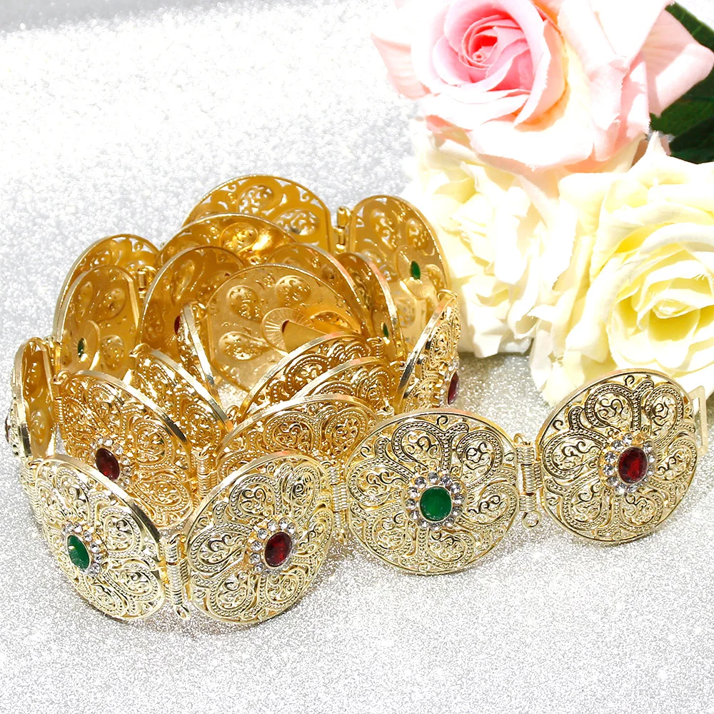SUNSPICE-MS золотого и серебряного цвета круглые монеты для женщин с цепью на талии ремень марокканский кафтан Пояс индийские этнические Драгоценности Свадебные украшения
