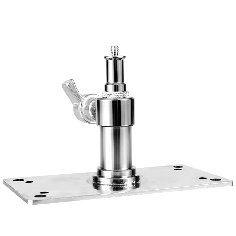 Selens Stainless Steel T Flash Lamp Lamp Stand Tripod Universal Flash Flash Accessories Special Ceiling Bracket