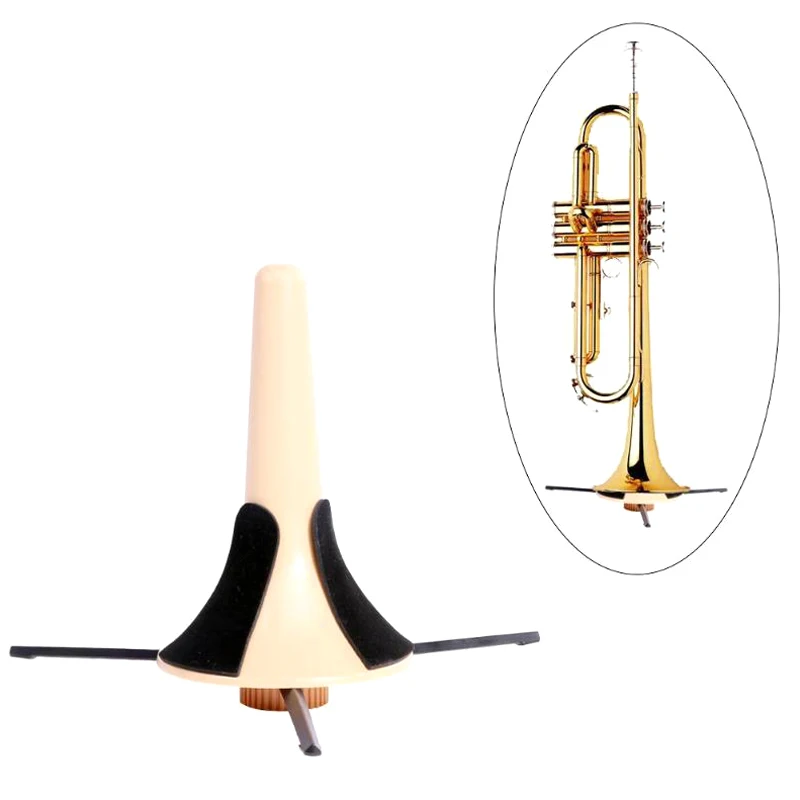 

Portable Detachable Trumpet Tripod Stand Instrument Saxophone Holder WHShopping