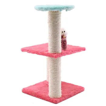 

Pet Diy Three-Layer Generous Bottom Sisal Cat Cat Climbing Cat Toy Cat Springboard Detachable Pet Supplies