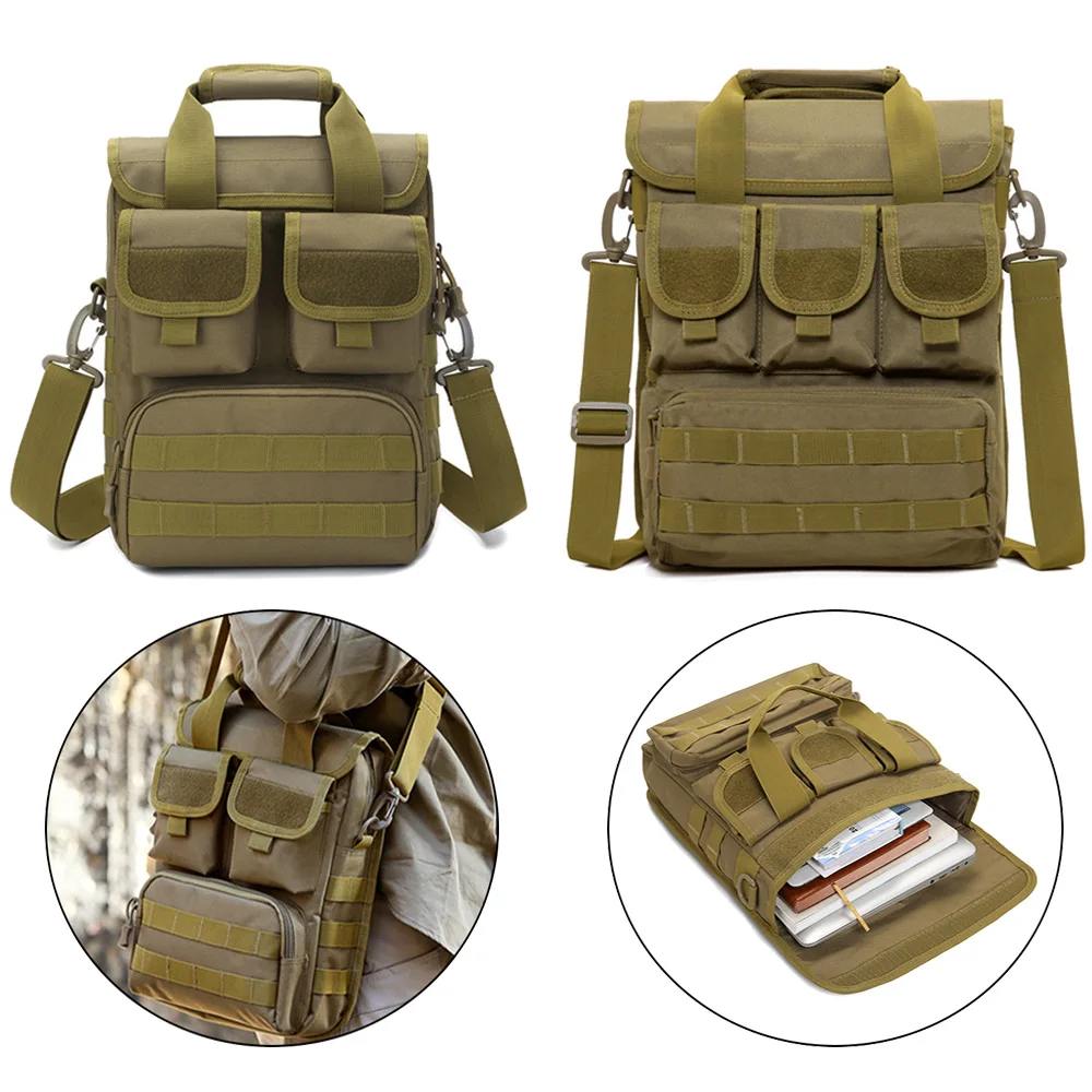 Tactical Handbag Men High Quality Waterproof Business Shoulder Bags For