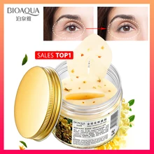 160 шт/2 бутылки Золото османтуса патчи для глаз маска коллаген гель белок для удаления сна Patche для удаления темных кругов мешок для глаз Уход за глазами