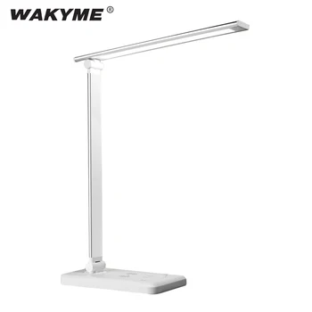 

WAKYME 52 LED Desk Lamp Touch Switch Reading Lamp Touch Switch LED Table lamp USB Chargeable Foldable Dimmable Timer Night Light
