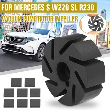 

Locking Vacuum Pump Motor Impeller With 8 Vanes For Mercedes SL S CL R230 W220 For Benz Vacuum Pump Repalcement
