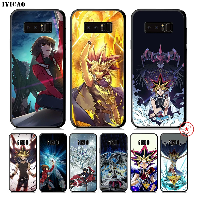 IYICAO Yu Gi Oh аниме мягкий чехол для телефона samsung Galaxy S10e S10 S9 S8 Plus S6 S7 Edge Note 10 9 8 |