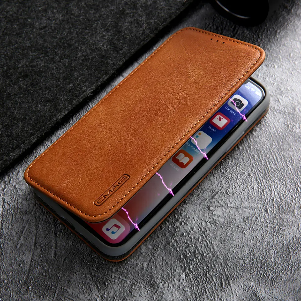 

Luxury Case For iPhone XS MAX XR X 8 Plus 7 Plus Phone Case Leather Flip Wallet Magnetic Cover Cases With Card Coque Funda