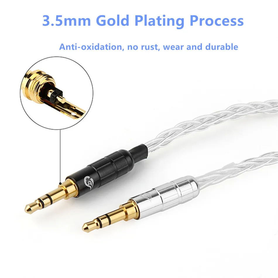 Jack 3 5 Aux Cable Audio Cable 3 5mm Speaker Wire Car Headphone 3 5 mm Male to Male Stereo Gold Plated Cord 20cm Black Silver