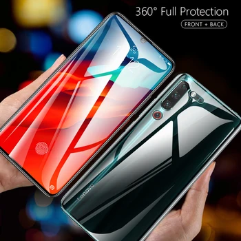 Перейти на Алиэкспресс и купить Lamorniea 100D изогнутая пленка для lenovo Z6 Pro 5G S5 Защитная пленка для экрана Z6 Lite Youth полное покрытие 3D Гидрогелевая пленка не закаленное стекло