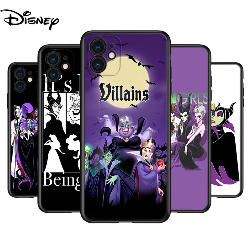 Disney Dark Villains For Apple iPhone 15 14 13 12 11 Pro Max Mini