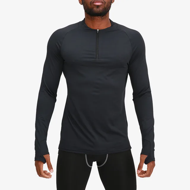 Compression Shirts Men Winter Fitness 