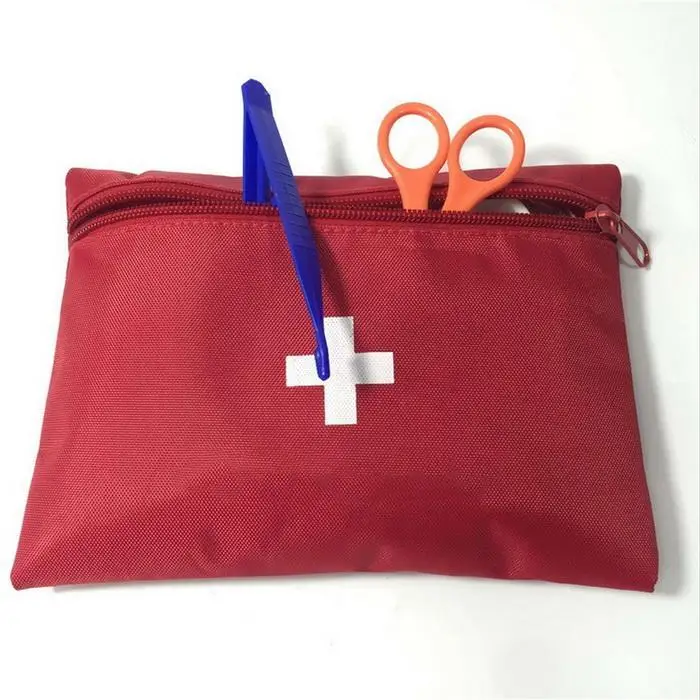 Наружная аптечка сумка для лекарств дорожная красная домашняя офисная машина медицинский набор первой помощи набор (12 шт)