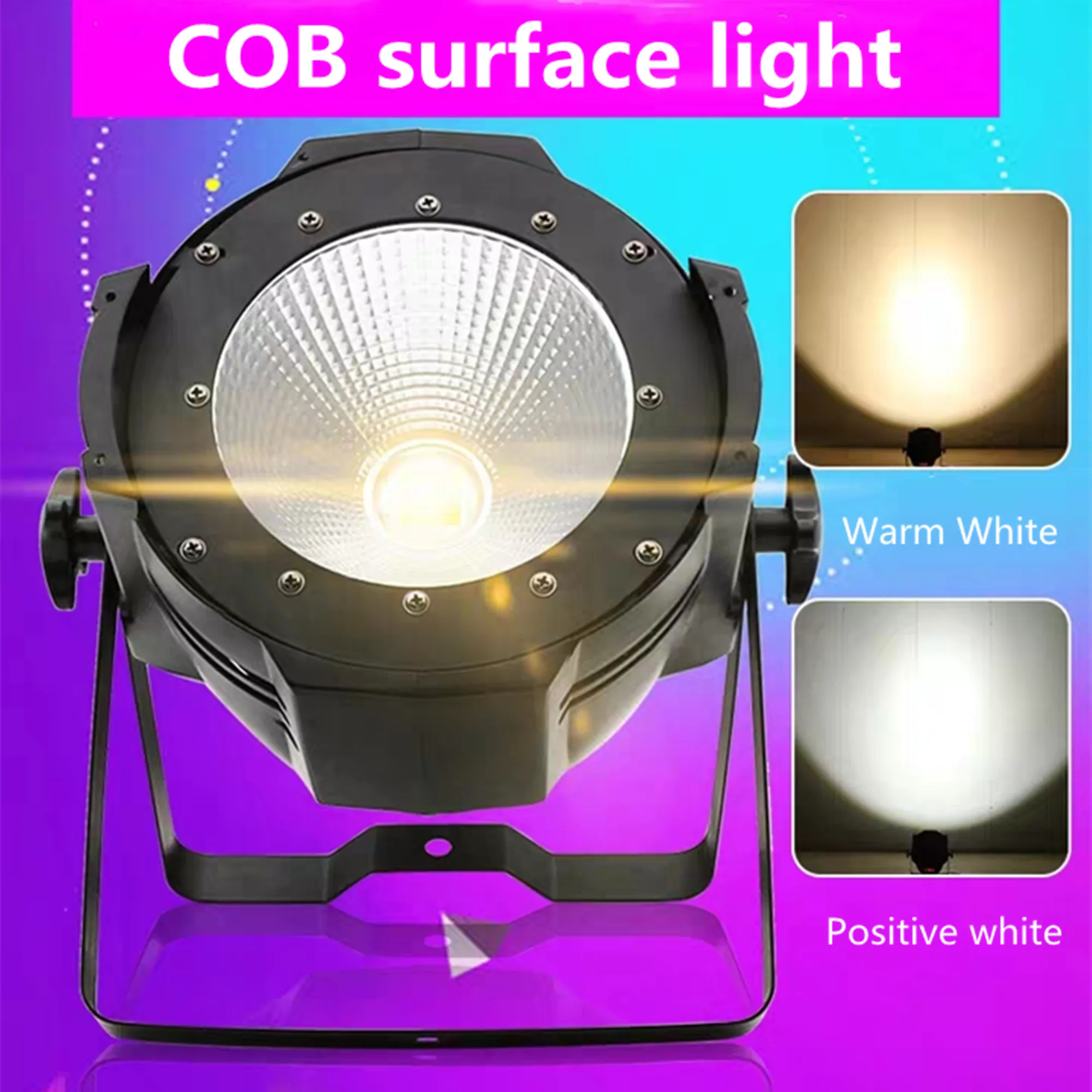 Led Par 100 Вт COB светильник с Dmx управления сценический s для диджея Рынок диско