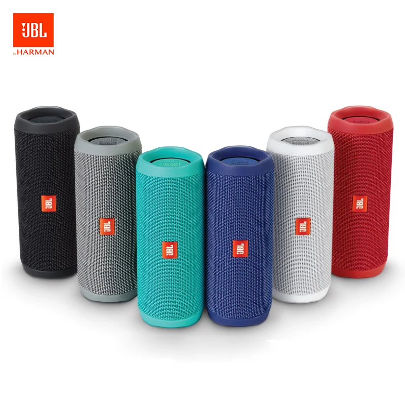 JBL Flip4 Беспроводной маленький Bluetooth Динамик МУЗЫКИ калейдоскоп 4 аудио Водонепроницаемый Мощность звук Выход Мощность 2x8 Вт 70 Гц-20 кГц