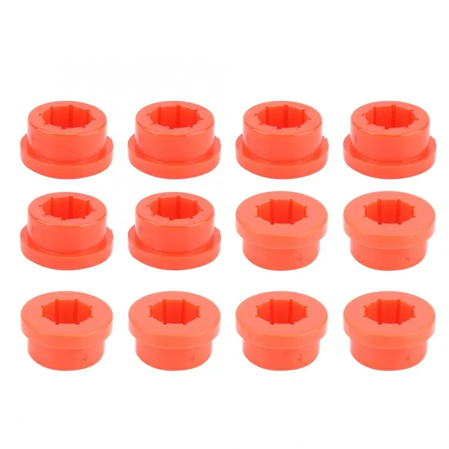 

Hot Sell 12pcs/Set Replacement Bushings Lower Control Arm Rear Camber Fit for Civic Integra Red Auto Accessories