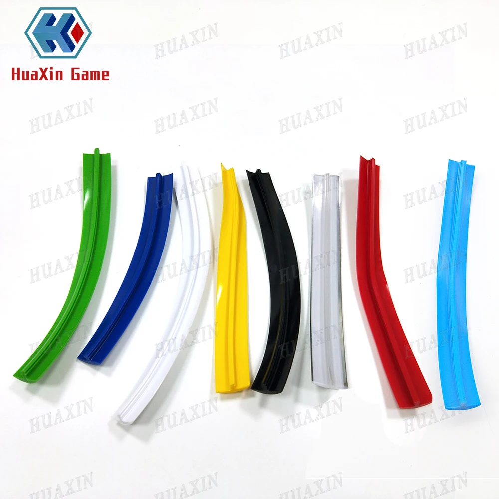 16.4ft 5m Length 16mm /19mm Width Plastic T-Molding T Moulding for Arcade MAME Game Machine Cabinet chrome/black