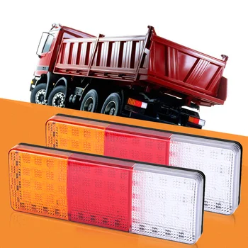 

2 * 12V 75-LED lamp beads Truck Trailer Boat Rear Tail Brake Reverse Taillight Indicator Lamp LED Tail Light Waterproof