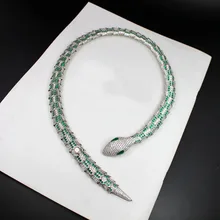 Style coréen femmes bijoux Punk zircon pierre animal ras du cou colliers designer accessoires mujer fête bijoux collier anime(China)