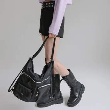 

Multi-functional Travel Single Shoulder Bag Fashion Brand 2020 New Nylon Practical Large Capacity Tote Bag KV35