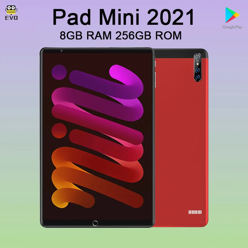 Планшет Mini 8 дюймов ГБ ОЗУ 256 Гб ПЗУ 10 ядер планшет Android 0 планшеты с двумя SIM-картами
