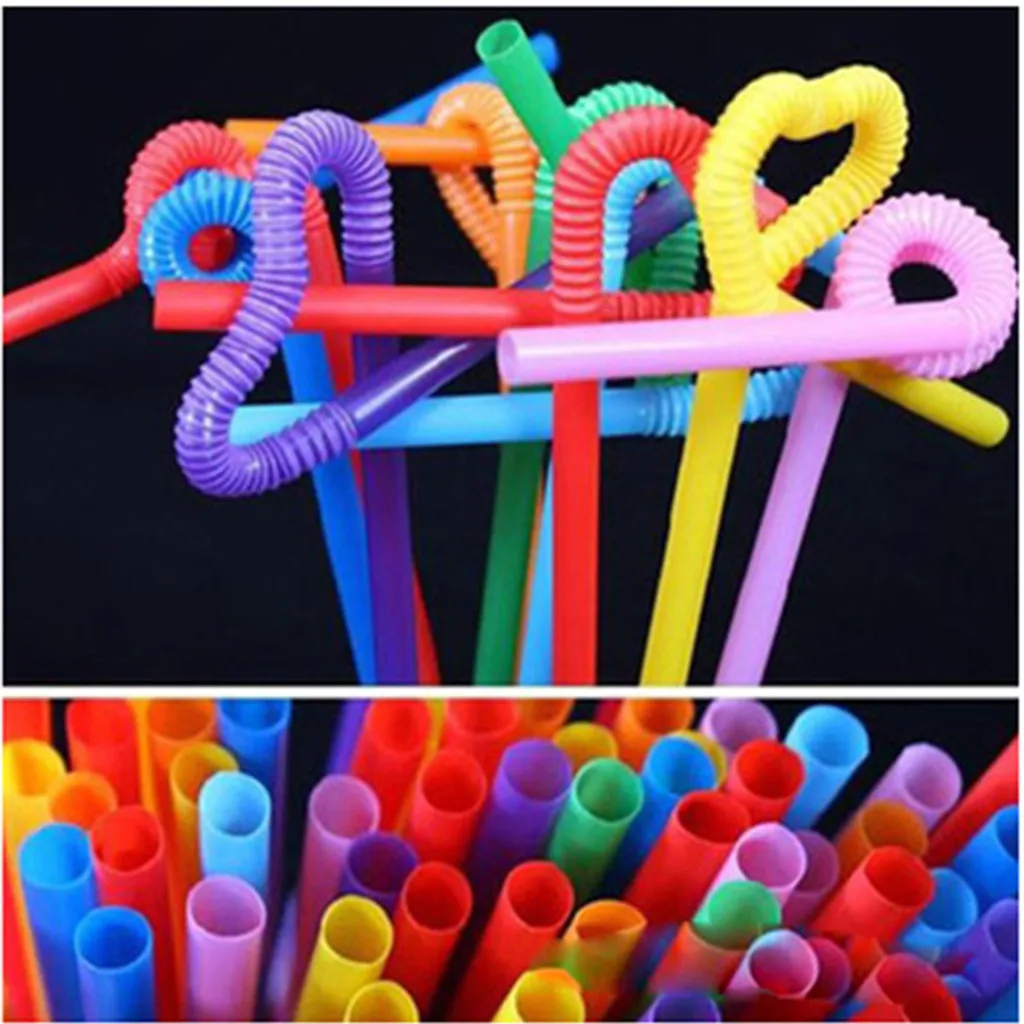 100pcs Bubble Tea Straw 260mm Wide Plastic Drinking Straws Bpa Free Disposable Reusable For Boba Milkshake Smoothie Juice | Дом и сад