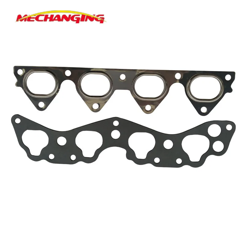 D15z4 D16y7 Intake Exhaust Manifold Gasket Valve Cover For Honda Civic