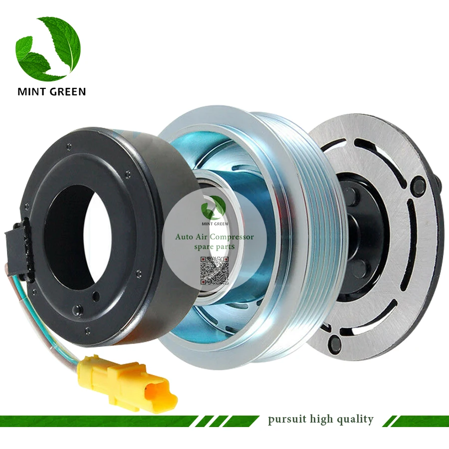 Новый 6V12 7V16 ac компрессор сцепление 6 кг для Peugeot/Citroen/Fiat Lancia sanden 9646273880 6453JN 355520