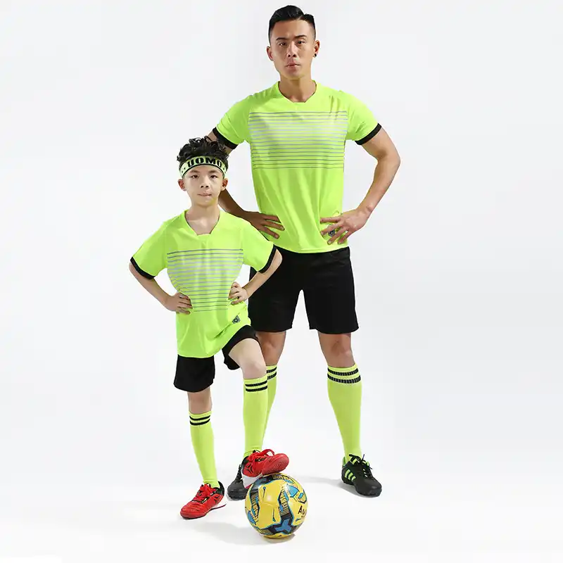 子供の親の子供サッカートラックスーツ学校サッカーチームのトレーニングスーツ少年サッカークイックドライトレーニングシャツスーツ サッカー セット Aliexpress