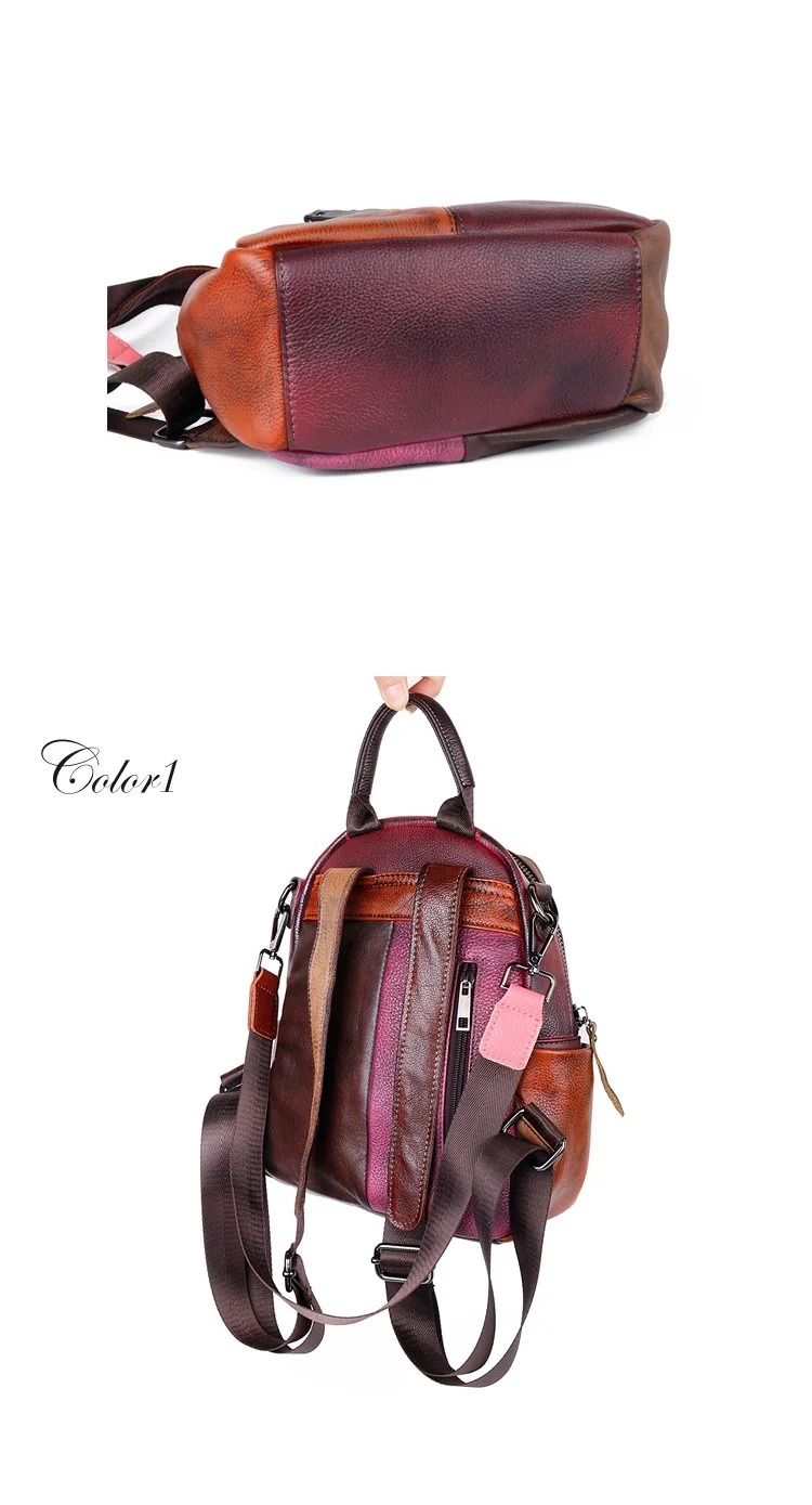 women backpack genuine leather (11)