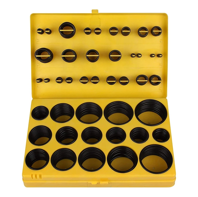 

420 Pcs/32 Sizes Rubber Tap 0-Ring Sealing Gasket Washer Seal Assortment Set High Grade Rubber O-Ring Kit For Maintenance, Plumb