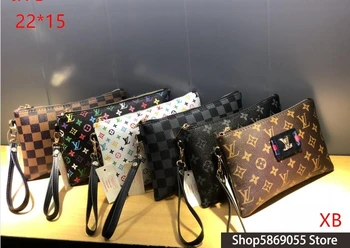 

Luxury Louis Vuitton LV- Leather Handbags Women Bags Designer Brand Women's Shoulder Bags Large Capacity Ladies Hand Bags L07