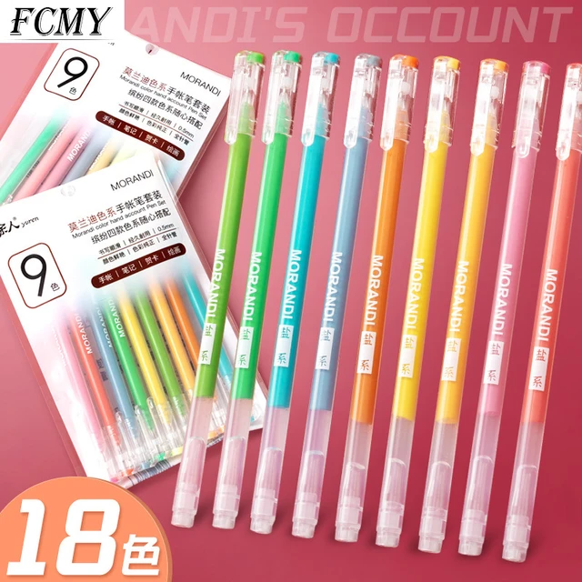 School Supplies Stationery Pens  Gel Pens Kawaii Morandi Cute - 6 Pcs/set Cute  Gel - Aliexpress