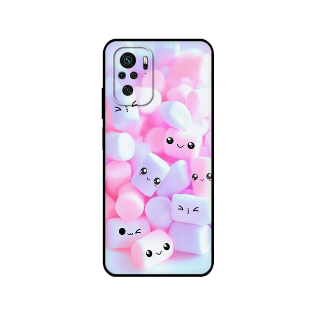 Xiaomi Redmi Note 10 Case 4G 5G Back cover For Redmi Note 10 Pro Phone Cover on Redmi Note 10S bumper silicon black tpu case