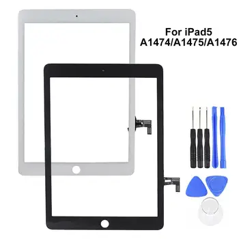

New For iPad Air 1 iPad 5 Outer Touch Screen Digitizer Front Touch Panel Replacement A1474 A1475 A1476