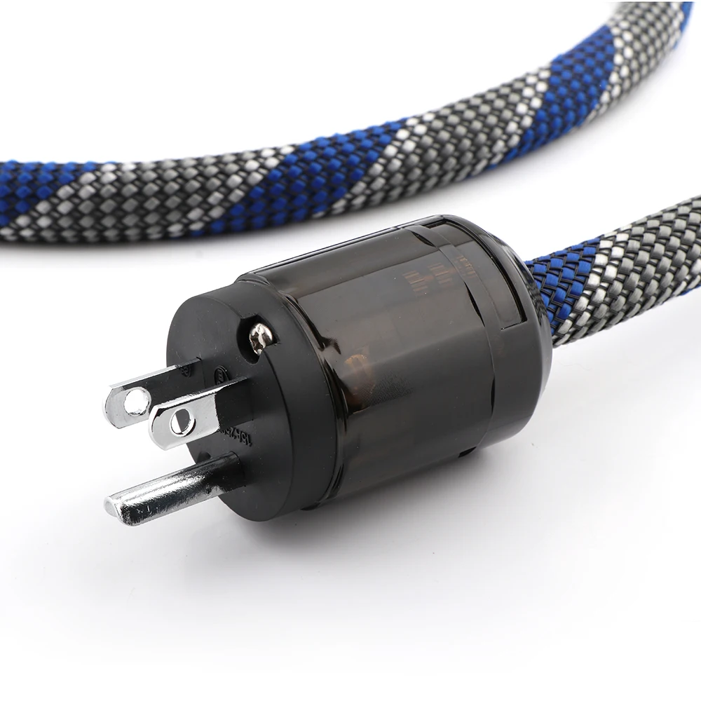 HI End US AC Power Cable 3pins US Plug Power Cord Audiophile Power Cable CD Tube amplifer headphone