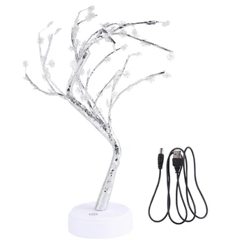 

1PC Branch Light without Batteries LED Decorative Tree Lamp Bedside Light Tree Lamp for Bedroom Table Living Room